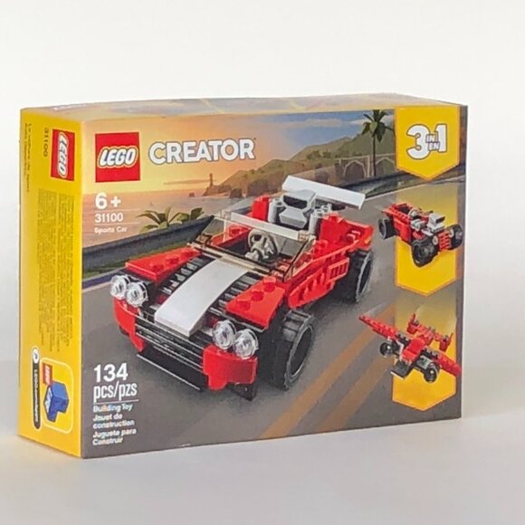 Lego Brand New Creator - Sports Car 31100 (hot rod & old-fashioned plane ) - Picture 8 of 10